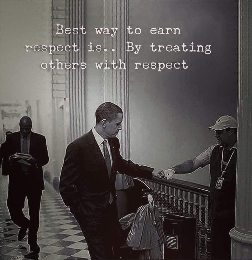 PiRovinj's tweet photo. Something @realDonaldTrump never learned and will never live up to....
#ObamaRespect https://t.co/QhUmouGZe9