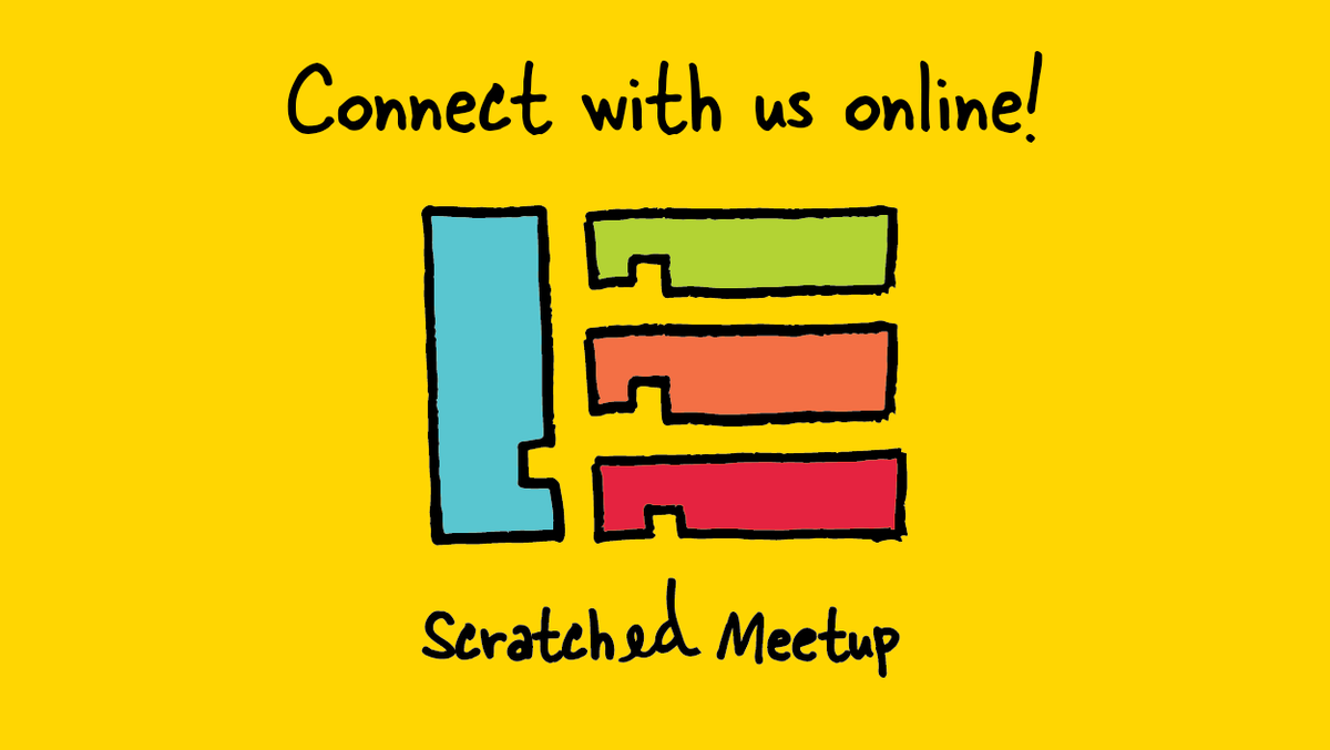HGSE_CCL's tweet photo. We'll be hosting an online #ScratchEdMeetup this Saturday at 10AM Eastern Time. Educators from all geographic areas are welcome!
RSVP here: https://t.co/Cd0mdWMKVK https://t.co/gJjZhLO1qS
