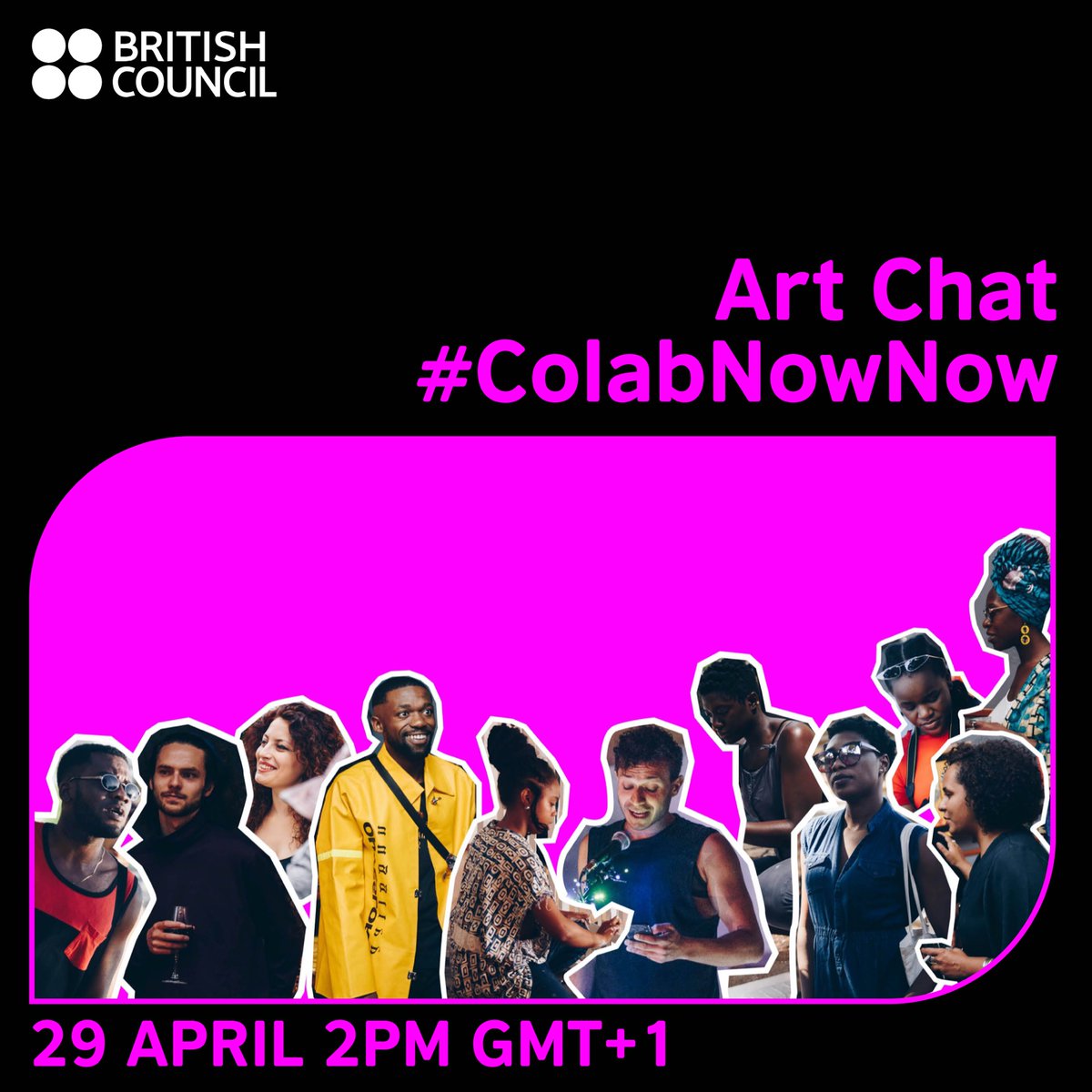 BritishArts's tweet photo. Tomorrow join the #ColabNowNow 2019 creatives from Africa and the UK to go behind the scenes of their online exhibition. Catch up with their work and hear how #COVID19 has affected their practice. Join the conversation live on our Facebook page from 2pm.
https://t.co/ugyqgelSBs https://t.co/3cFVbSjTM9