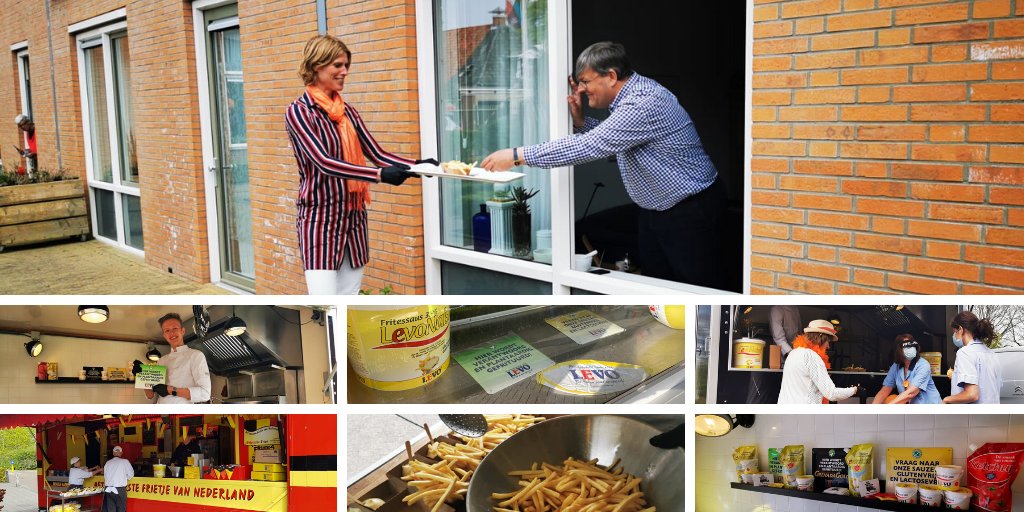 #BENEFRIET 🍟Mooi initiatief op Koningsdag gister: patat voor personeel en bewoners van verzorgingstehuizen in de Waadhoeke! 👑 Met o.a. de gemeente, Lambweston Meijer, VET Hippe frieten, <a href="/DeJeCatering/">DeJe Catering&Events</a>, De Vries Belgische Friet, <a href="/De/">Dan Edwards</a> <a href="/Snackgigant/">Mark Iedema</a>, De Smulkar &amp; <a href="/debikker/">de bikker</a>! 😀 #patat
