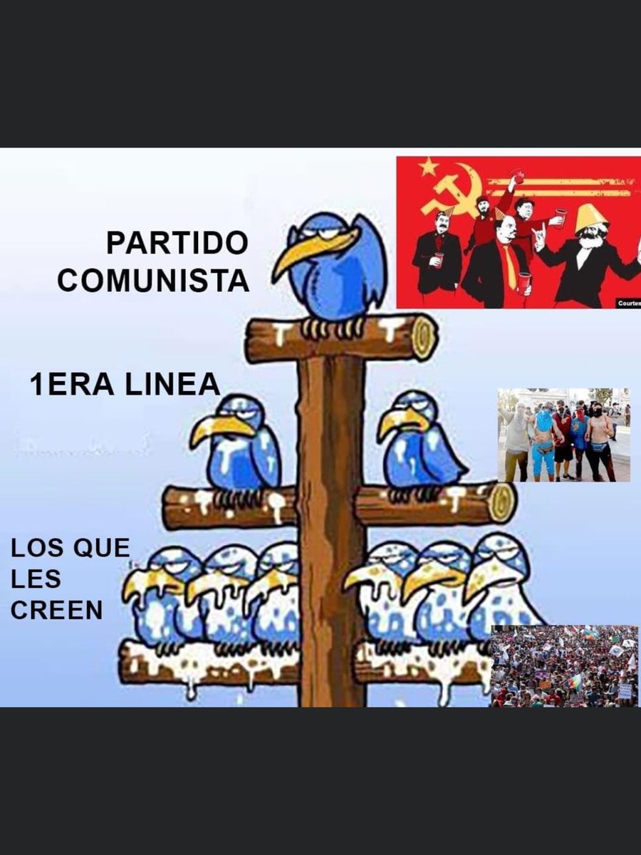 <a href="/tqhdch/">Tenemos que Hablar de Chile 🇨🇱</a> Son los mismos comunistas con piel de oveja, son los mismo que han destruido el país.

Fuera comunistas