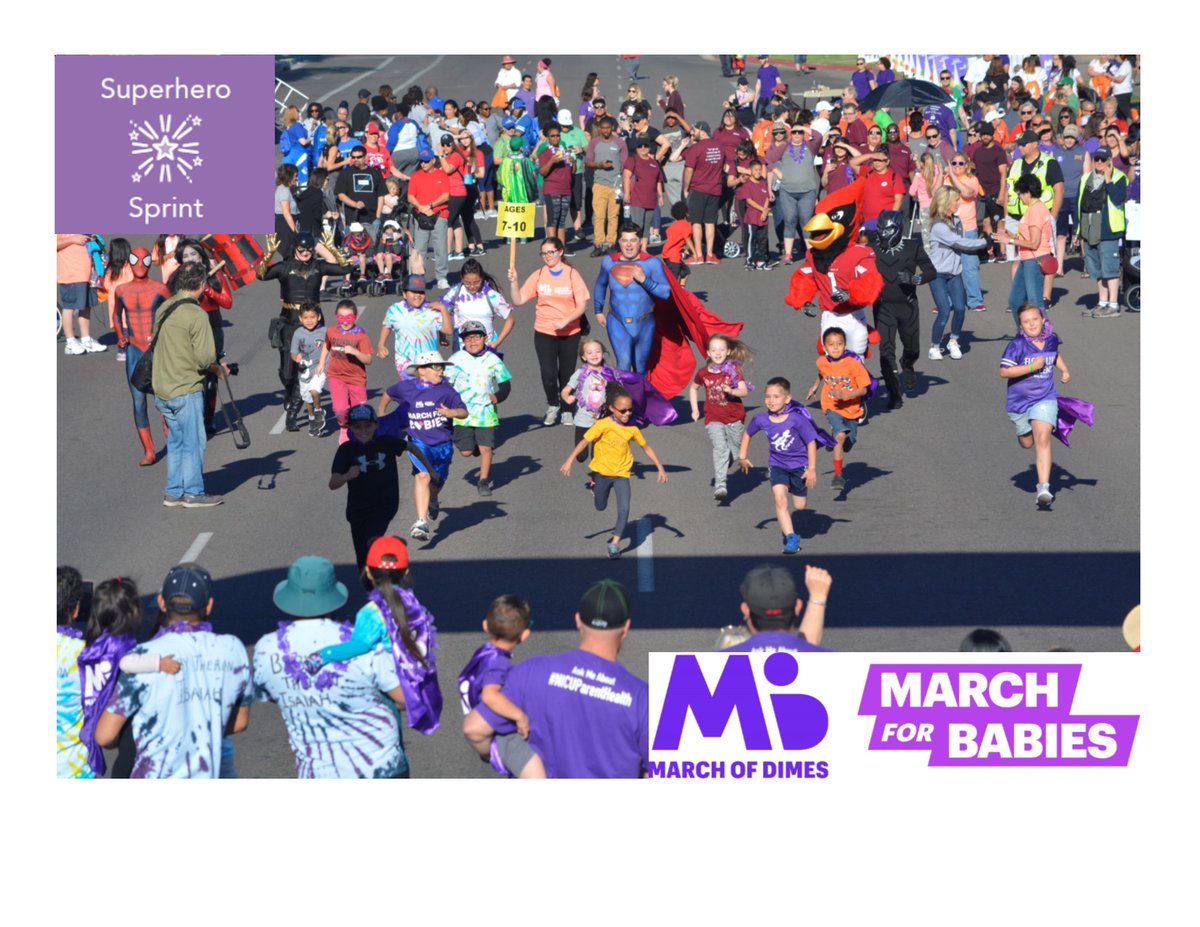 It's National Super Hero Day, and we're thankful for all of the little super heroes we have in Phoenix.....You can still join them for the March for Babies StepUp Campaign at marchforbabies.org/event/phoenix  #marchforbabies #MFBStepUp #MFBPHX