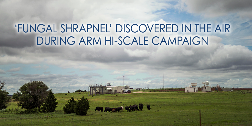 armnewsteam's tweet photo. During #ARM’s #HISCALE field campaign, @UCIrvine scientists discovered fragments of biological cells in the atmosphere that were many times smaller and many times more numerous were known to exist | https://t.co/gPDCCG0OWN https://t.co/DYUcf96j7j