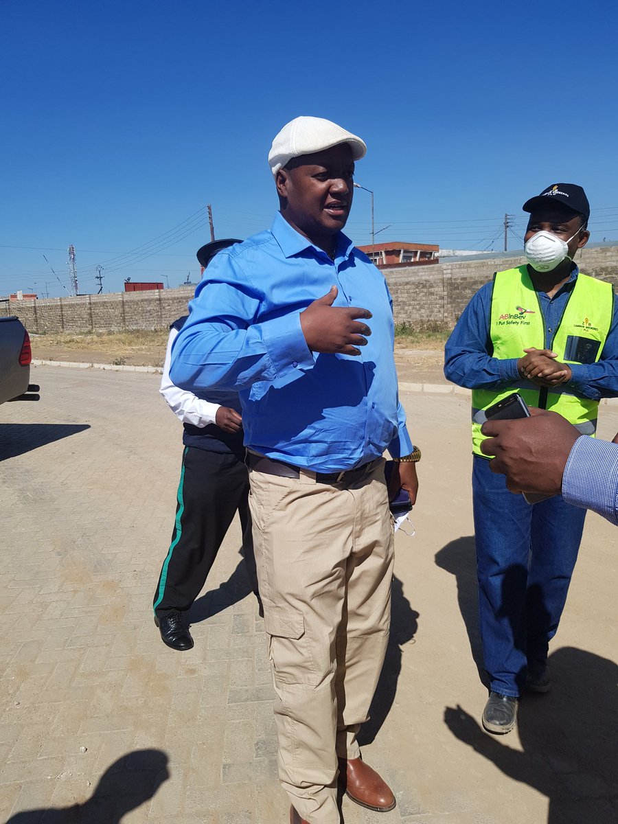 We were extremely honoured to support our waterstewardship partner ZB duringtheir official handover of a 36,000litre water bowser toLusaka Water &amp; Sanitation company as part of Covid19response @KwachaManje <a href="/MukelabaiIsabel/">Isabel Mukelabai</a> <a href="/bart_geenen/">Bart Geenen</a> <a href="/Nachilala/">Nachilala Nkombo</a>  @deanmuruven09 <a href="/richardleeallen/">Rich Allen</a>