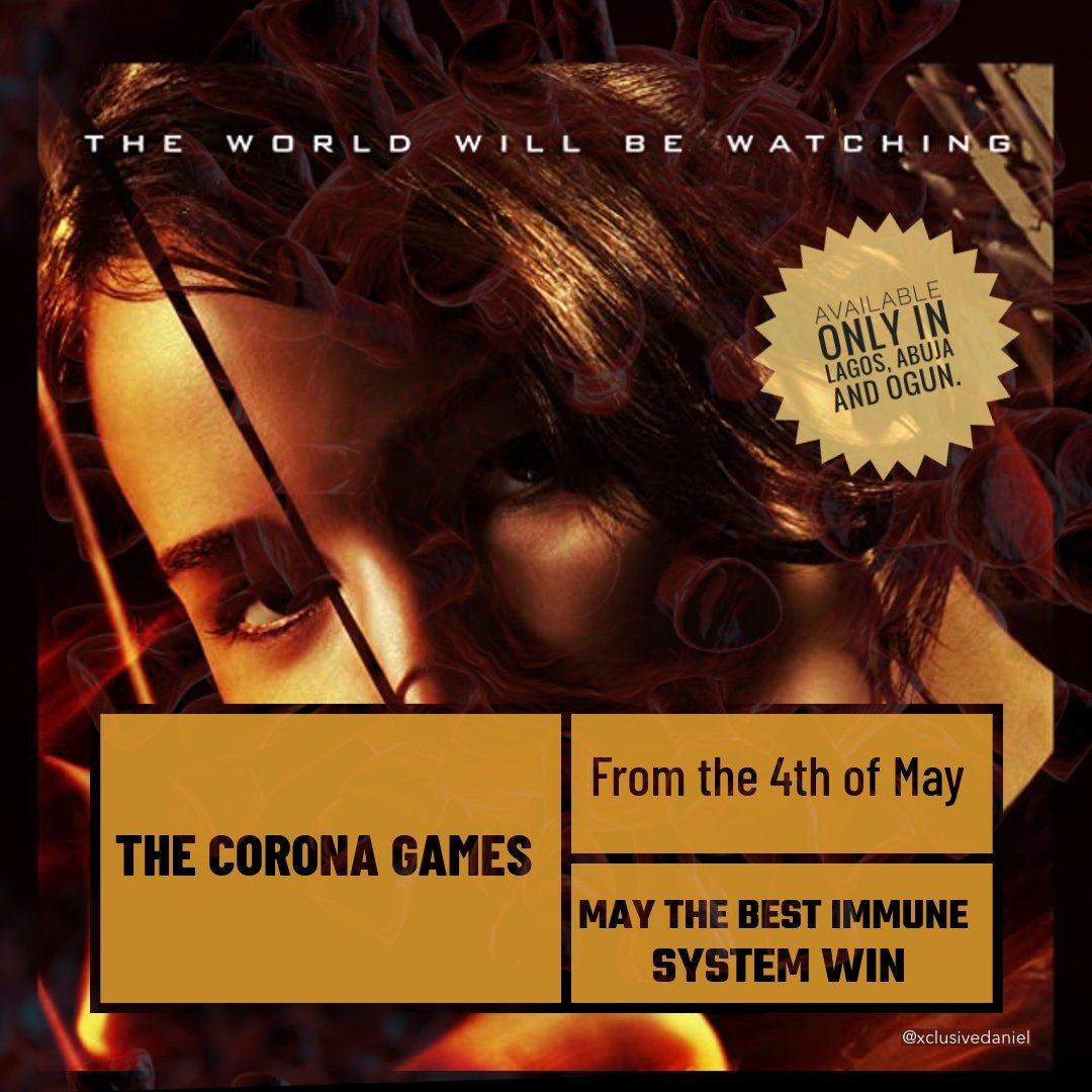 mendem49ja's tweet photo. Let the Games begin!! #lagoslockdown #MayThe4th #coronagames #CoronaLockdown #lockdown #Battlefield #TwitterTrends https://t.co/hHbByxImMO