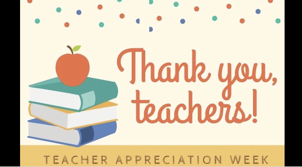 Student Council is looking for video submissions to thank teachers for all their hard work and to celebrate teacher appreciation week! Help us show our gratitude for helping students learn and prepare for life! All video submissions must be in by Sunday, May 3rd!