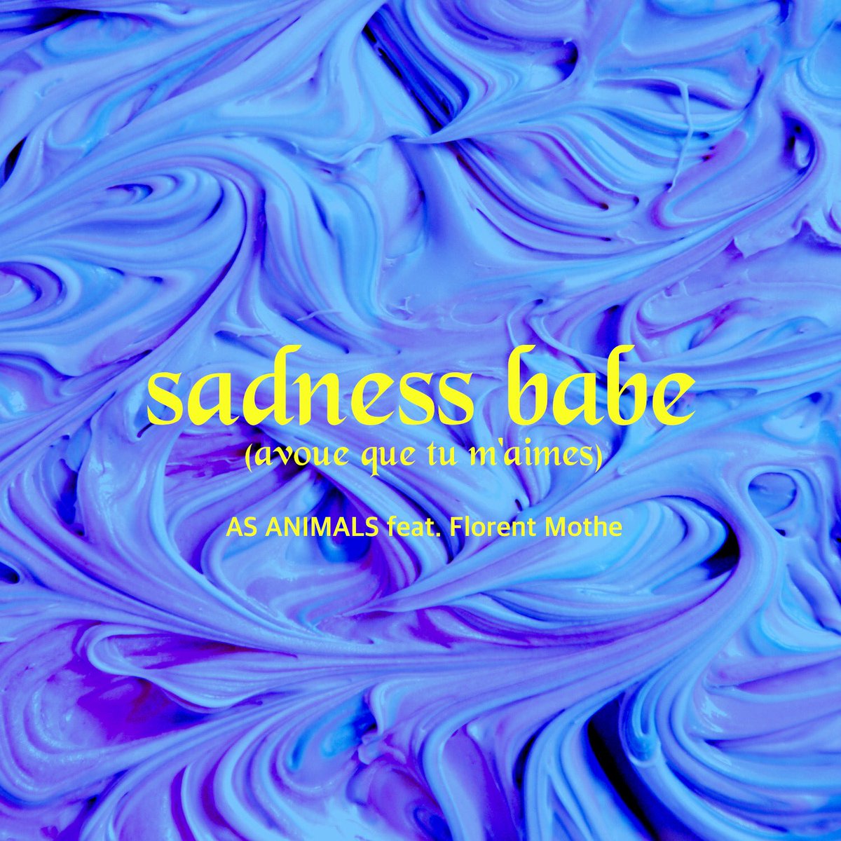 AsAnimals's tweet image. SADNESS BABE (avoue que tu m'aimes) feat. Florent Mothe
sortira le 8 mai !! 
"Sadness babe" raconte toute la dualité et la passion qui mène deux êtres à se battre contre leurs pulsions.
Be ready !