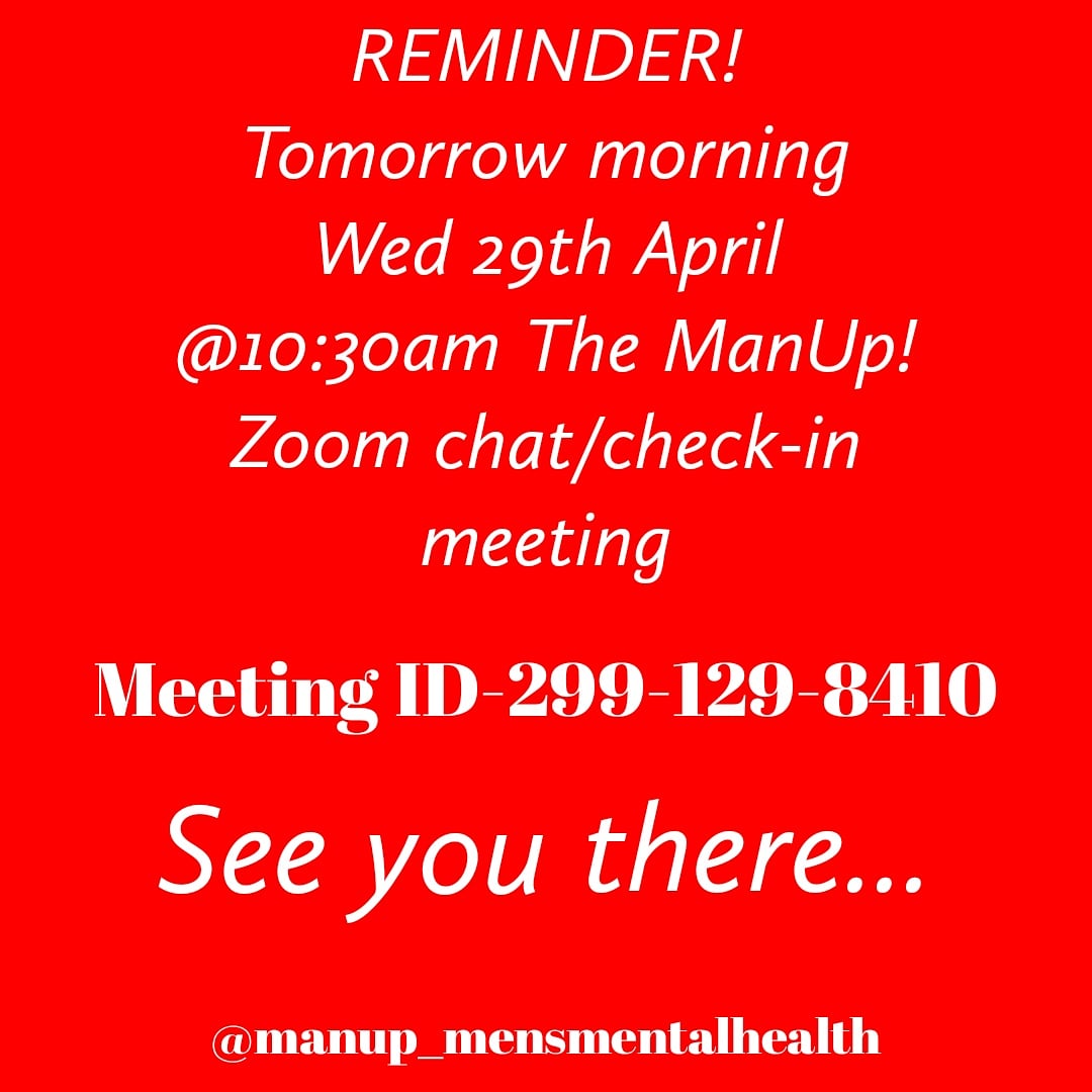 Fellas. Join us tomorrow morning for a char. No pressure. No BS. Just a load of blokes supporting each other. Much love! Tommy and Andy. #manup #mensmentalhealth #mentalhealthawareness #iamoneinfour #itsoknottobeok #mentalhealthawareness #podcast #podcasting