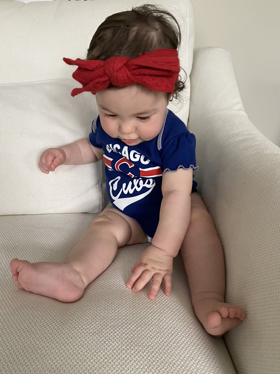 mrslopez_2's tweet photo. We really wish the Cubs were playing right now! 💙❤️ https://t.co/p8dWVG7GPC