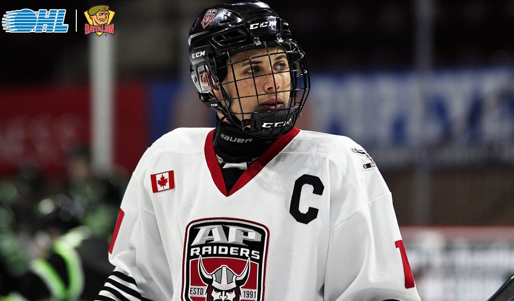 The <a href="/OHLBattalion/">North Bay Battalion</a> have received a commitment from third round 2020 #OHLDraft selection <a href="/TniasMathurin/">Tnias Mathurin</a> who captained the <a href="/AaaRaiders/">APRaidersAAAHockey</a> from the blue line in 2019-20.

DETAILS 📰: bit.ly/2yBRuCl