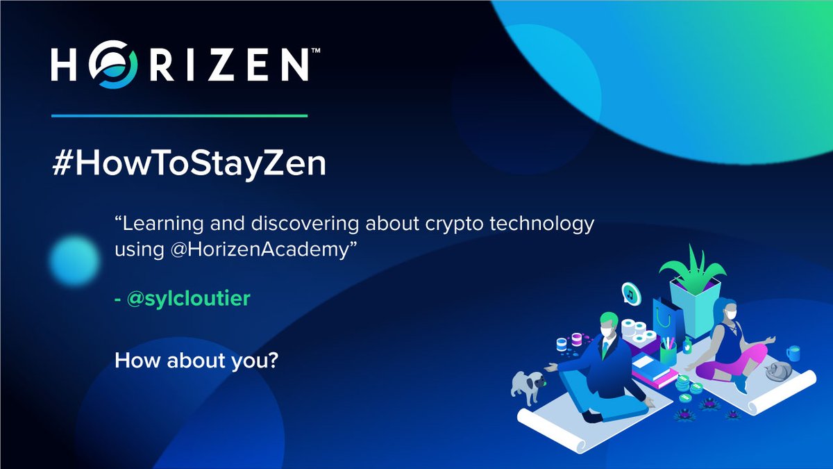 horizenglobal's tweet photo. #Horizen community member @Sylcloutier stays ZEN by learning and discovering more about crypto on the @HorizenAcademy!
Tell us how you stay ZEN using #HowToStayZEN for your chance to win 1 ZEN! https://t.co/BJLrjDNDMp