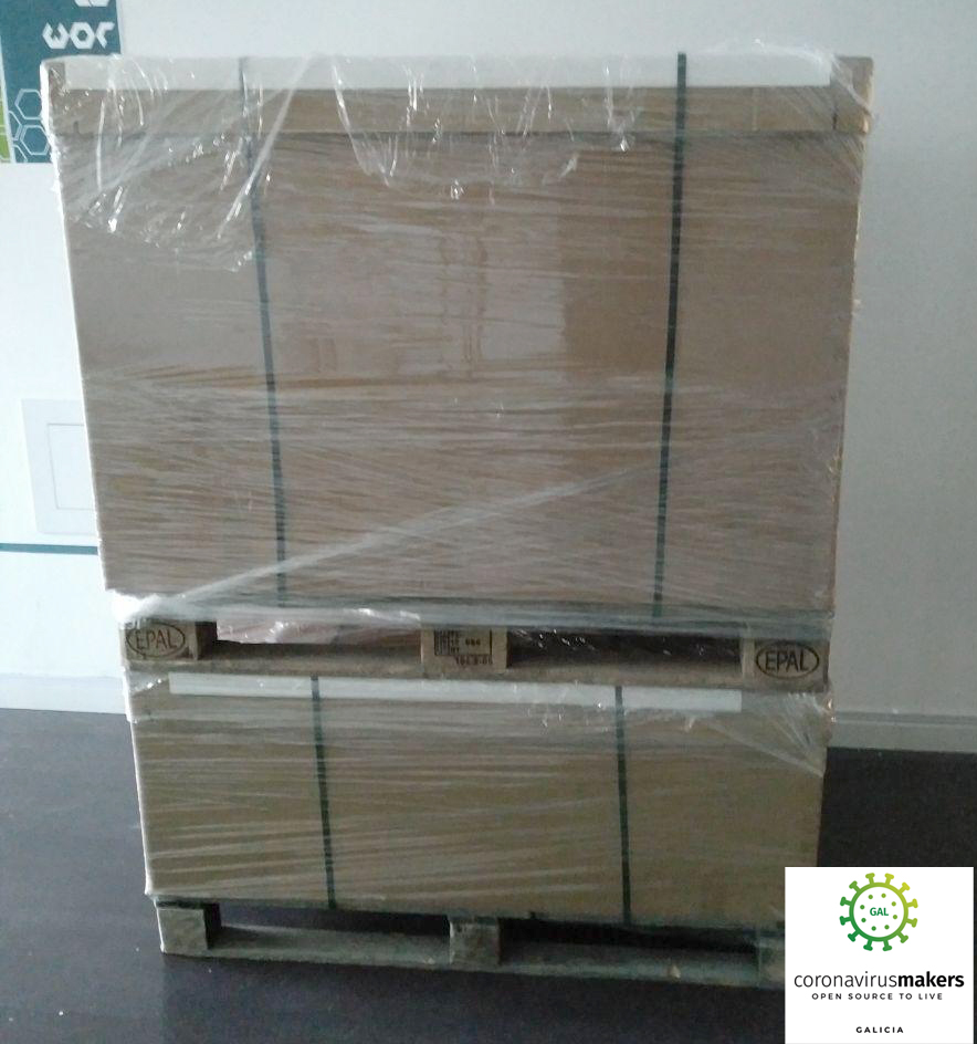 Moi agradecidos ao @esaude_sergas tamén pola aportación de 200 bobinas de filamentos para repartir entre tódolos makers!

#paraesoestamos #COVID19 #covid19ESP <a href="/CoronavirusMak3/">CoronavirusMakers.org</a> <a href="/AIRE_Covid19/">A.I.RE</a> <a href="/COVID19Makers/">Coronavirus Makers</a>  #3Dprinting #3dprinter #makersvsvirus #EPI