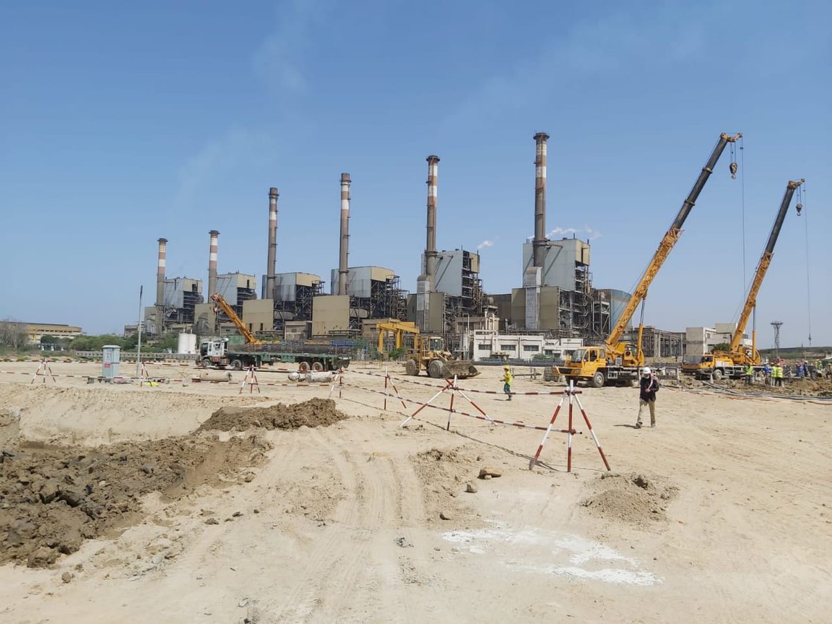 re2pak's tweet photo. BQPS III 900MW @KElectricPk Combined CYCLE #PowerProject underway!! https://t.co/wQTdYVqXHL