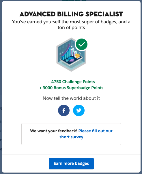 cg_gulati's tweet photo. Taking the most out of this #quarantinetime

#salesforce #cpq #advancedbilling #salesforceohana #trailhead #trailblazercommunity #superbadge https://t.co/ndkrMrVEm0