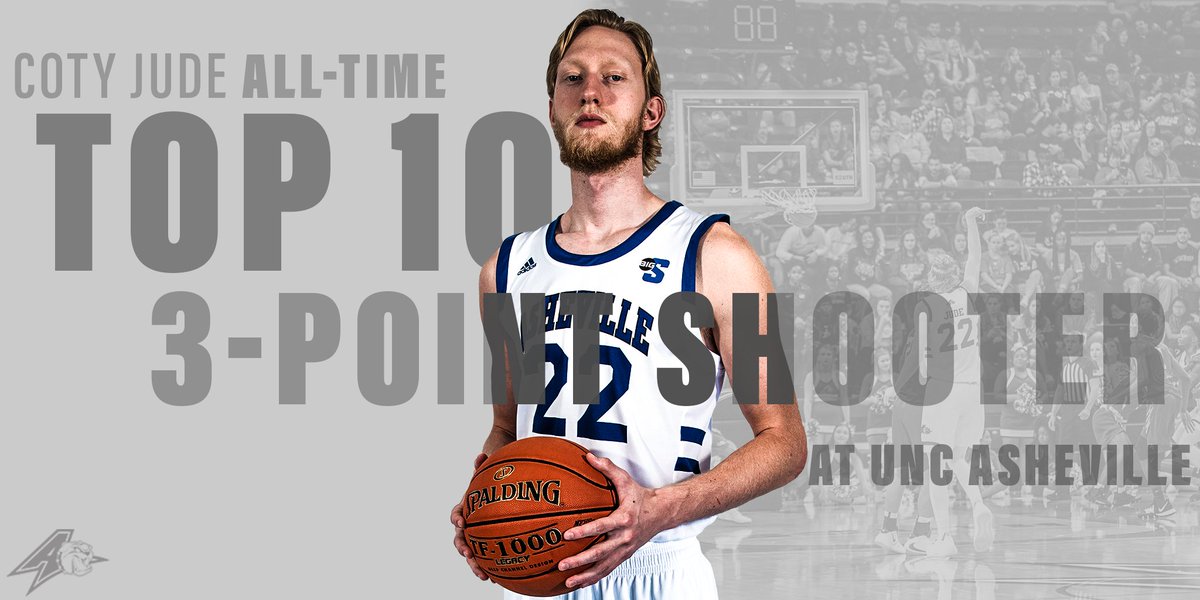 🚨 SHARPSHOOTER ALERT 🚨

@CotyJude23 ranks in the Top 1️⃣0️⃣ ALL-TIME in career made 3️⃣'s at UNC Asheville‼

#IWWD #KeepClimbing