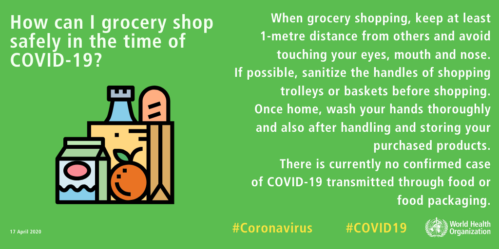 TOFEFire's tweet photo. As a reminder that we are only going out for essential shopping trips, here are a few safety tips to consider while out grocery shopping to keep you and your family safe #staysafe #washyourhands https://t.co/oltFFn4Va0