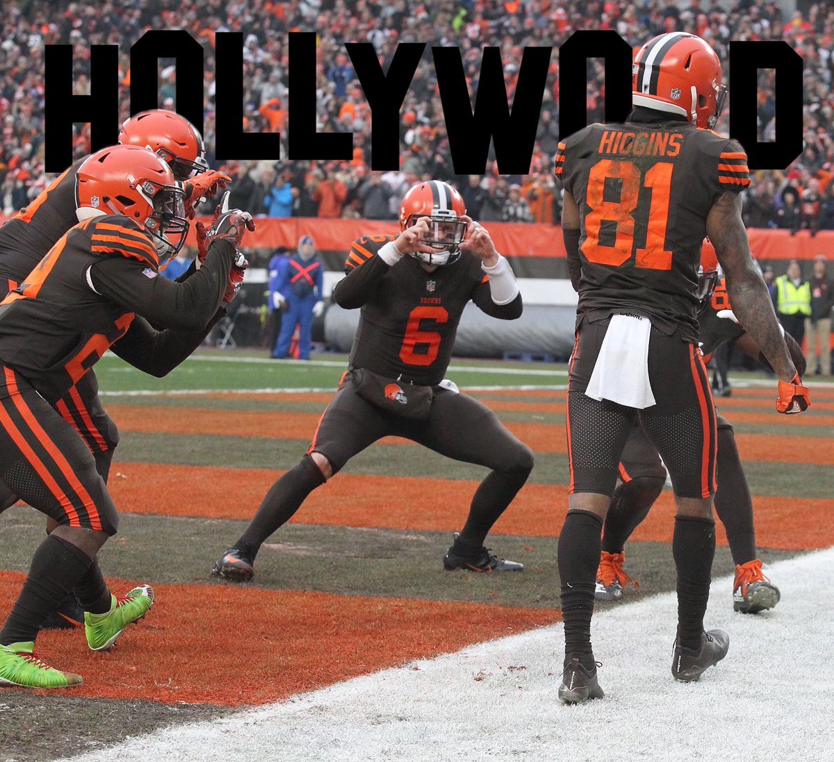 206Edits's tweet photo. Who else is ready for some more walks down the red carpet? @CALLME_WOOD #browns https://t.co/ub3QoWOsea