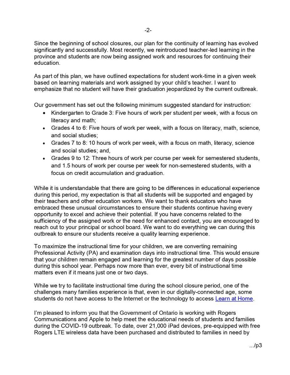 Sflecce's tweet photo. We’re keeping you engaged throughout this closure period.

Please share my newest letter to parents.

#LearnAtHome https://t.co/5toPvgSaej
