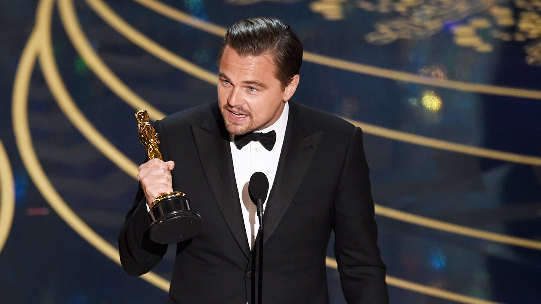 leo oscar speech w
