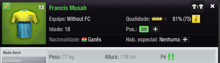 withoutfc1's tweet photo. Temos reformulação no elenco base! Além da contratação do lateral direito Musah temos no elenco titular mais 2 jogadores vindos da base. https://t.co/cOpbqRP7V4