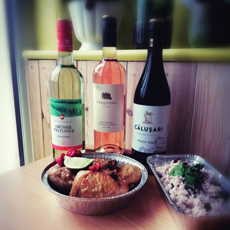 #winewednesday Please to announce we have teamed up with <a href="/MomentumWines/">Momentum Wines</a> to bring you the best selection to go with our dishes. This week is #Jerkchicken  with #RiceandPeas. All the wines shown can be ordered and collected from their #Oswestry store. Good Appetite