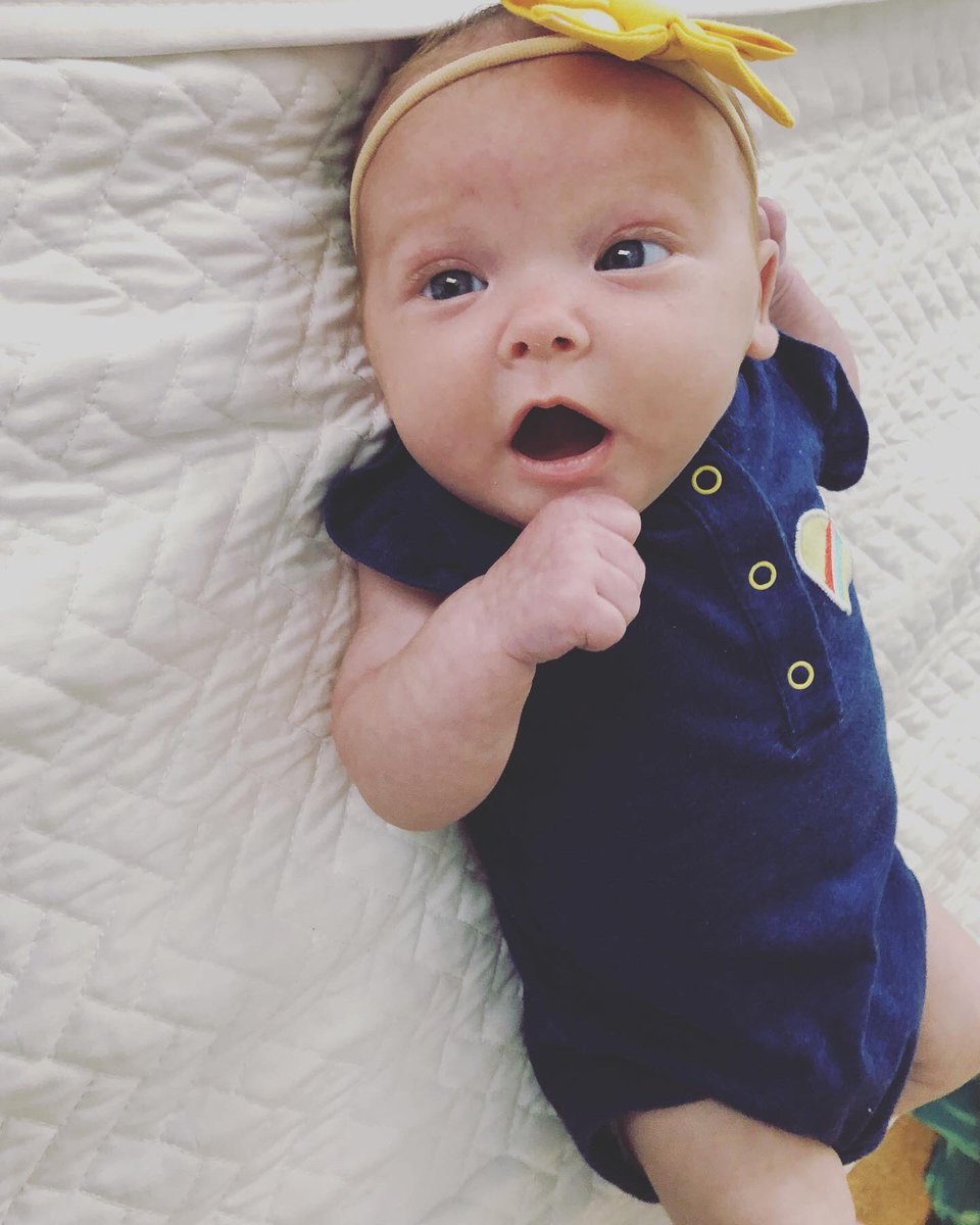 Tiffanylee1989's tweet photo. We were in such a good mood this morning we had a little photo sesh 🤍 #ParkerRae #preemiestrong #33weeker #9weeksold #2weeksadjusted https://t.co/WIw9VehjOV