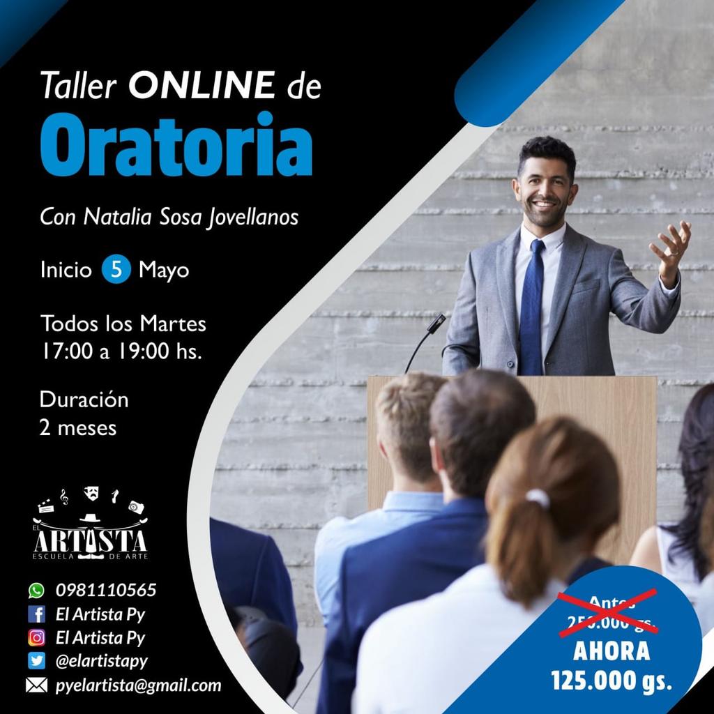 Deseaste alguna vez conmover a un público o a un auditorio hablando? 
Siempre quisiste que la voz no te temblará  en las reuniones del trabajo o familiares, en las exposiciones del colegio y facultad?! Aprovecha xq ahora tenes una chance 🎇📣 #TALLERDEORATORIA Clases 💯% #Online