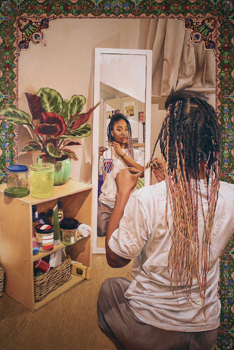 blackityblvck's tweet photo. Paintings by Tomi Olopade

IG: tomiwithaneye https://t.co/Q5ZfnZeOsL