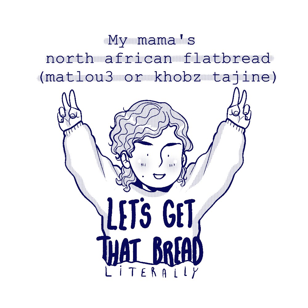sharing my mom's north-african bread recipe!! be a commie bake bread ???(1/3) 