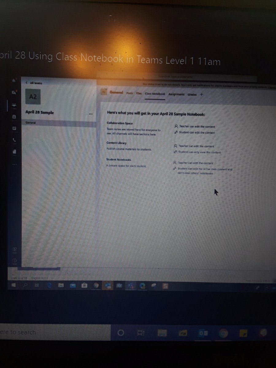 kkonecny13's tweet photo. Learning about #ClassNotebooks in @MicrosoftTeams with @KrisFromKS & @misscarrie21. #wpsproud #wpsfutureready #KonecnysScholars #IrvingShines https://t.co/25NscqCl7x