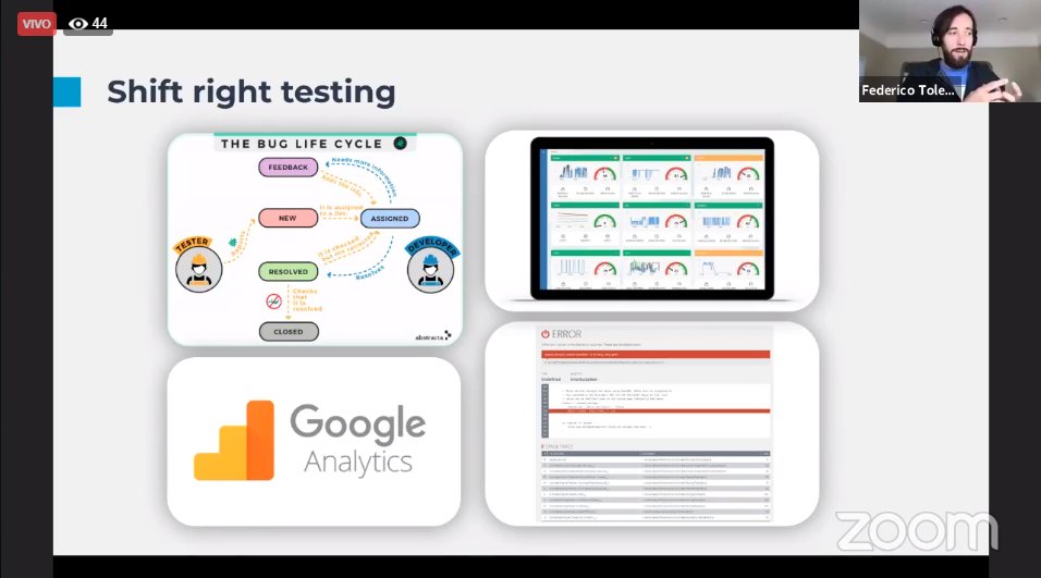 AbstractaLatam's tweet photo. 📹🔴 [AHORA] FB LIVE de @QA_MINDS con @fltoledo, COO de @AbstractaUS: Estrategias para optimizar los costos de testing.

¡Súmate aquí! → https://t.co/aoCXWozDzC

#Automatización #OpenSource #Outsourcing #ShiftLeftTesting #ShiftRightTesting https://t.co/zyfXvUNqwm
