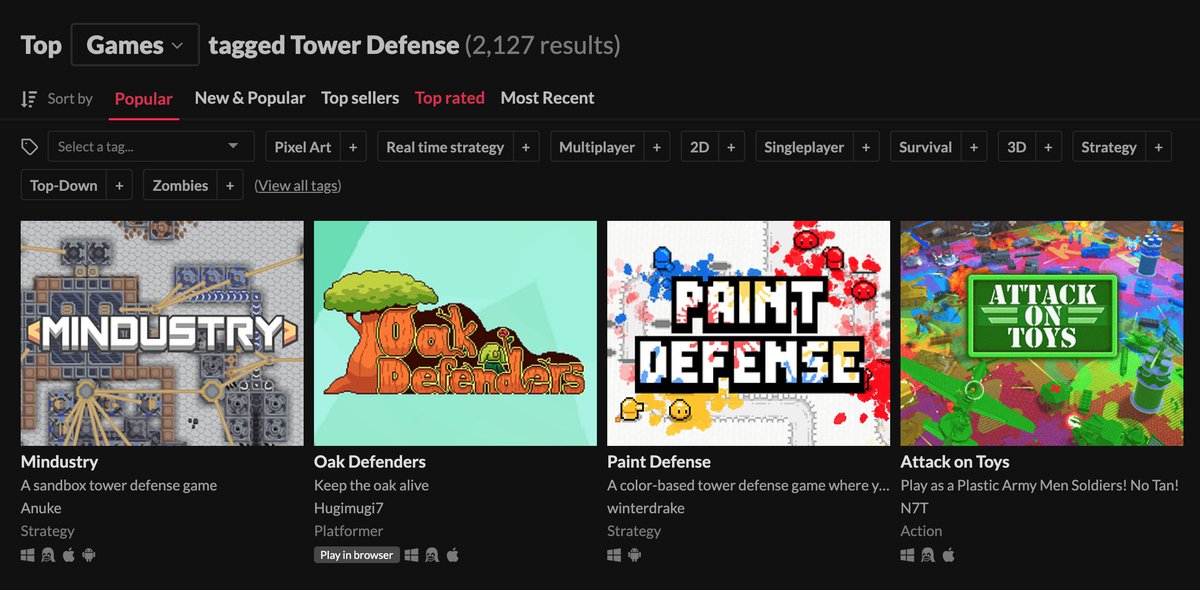 Top Fighting games tagged Tower Defense 