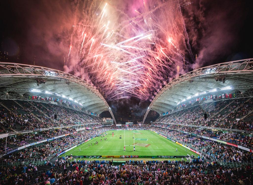From humble beginnings to global showcase. #OnThisDay Sevens was born. 🎉 

#HSBC7s #Rugby7s