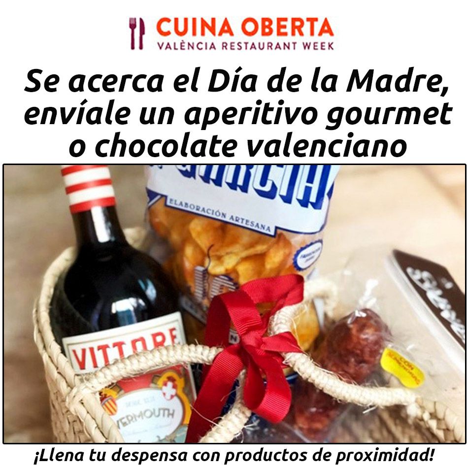 hosteleriaenvlc's tweet photo. SE ACERCA EL DÍA DE LA MADRE, ENVÍALE UN APERITIVO GOURMET O CHOCOLATE VALENCIANO
https://t.co/E7AwU5tIh2
@Valenciaturismo #TurismeValencia #CuinaOberta #HosteleriaEnValencia #DiaDeLaMadre #AperitivoGourmet #Chocolate #ProductosValencianos #ProductosDeProximidad #OriginalCV https://t.co/yrpKpUReIi