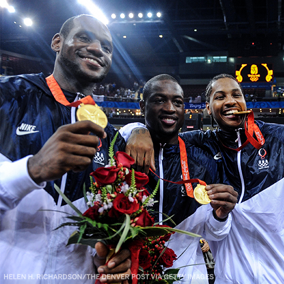 espn's tweet photo. .@DwyaneWade says a doc on the '08 Redeem Team is on the way 🍿 https://t.co/kDNcutg0wX