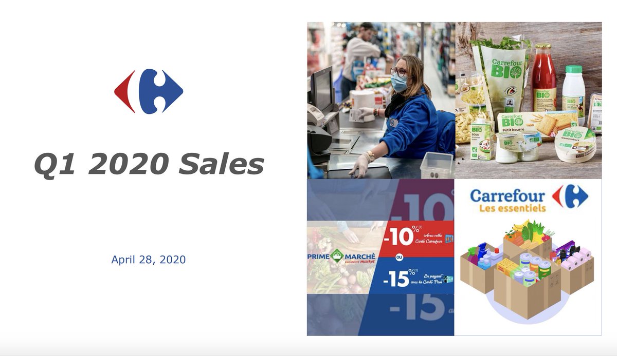 Q1 2020 Sales

Like-for-like growth of +7.8% in Q1 2020, driven by a solid performance in January and February and precautionary purchases in March in the context of the COVID-19 pandemic.

More information: bit.ly/2zBSWVL