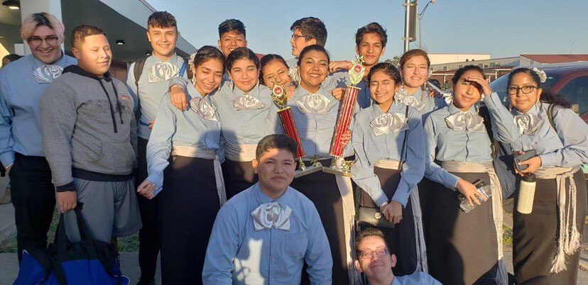 LHSMariachi's tweet photo. Senior of the day!!Faith Parra 
-Attending Cosmetology School After Lehman
-Her favorite memories are Mariachi Christmases, Competitions, And motivational talks from our Director!
“Mariachi is the reason for most of my happiness! I’ve gained family and Many memories!”@FaithParra https://t.co/bgTtoS8wUi
