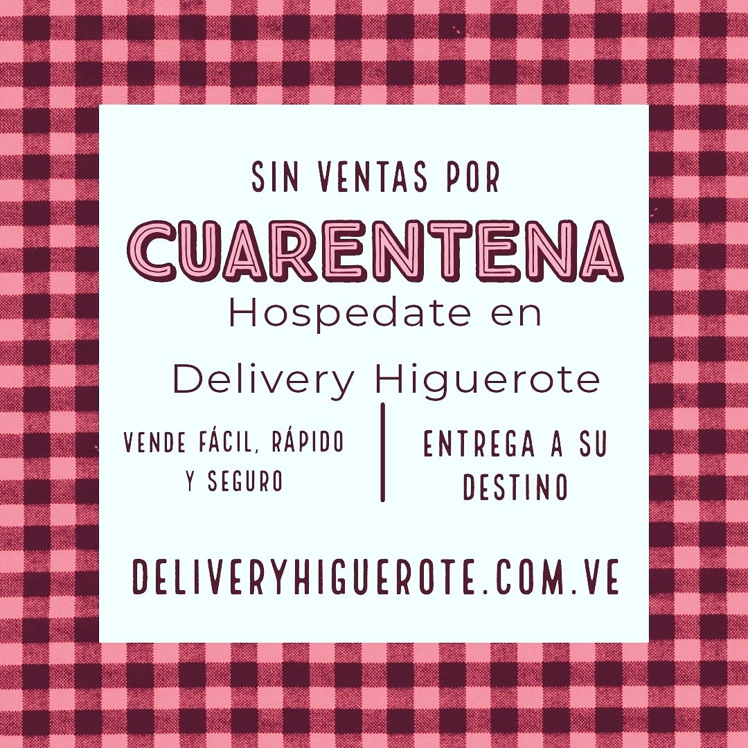 higuevision's tweet photo. #higuerote si quieres vender de manera online tus productos en modalidad #delivery  https://t.co/qguLQsBqpj es la plataforma indicada https://t.co/lkELFIAtKz