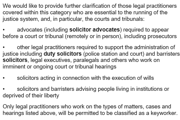 TheLawSociety's tweet photo. 📣 Breaking: The Ministry of Justice has confirmed that solicitors recognised as #KeyWorkers  are eligible for COVID-19 testing. More info will be published on our site soon.
The Covid test portal is available here
https://t.co/1pq86qiNn6 https://t.co/Jq2oNhYXbA
