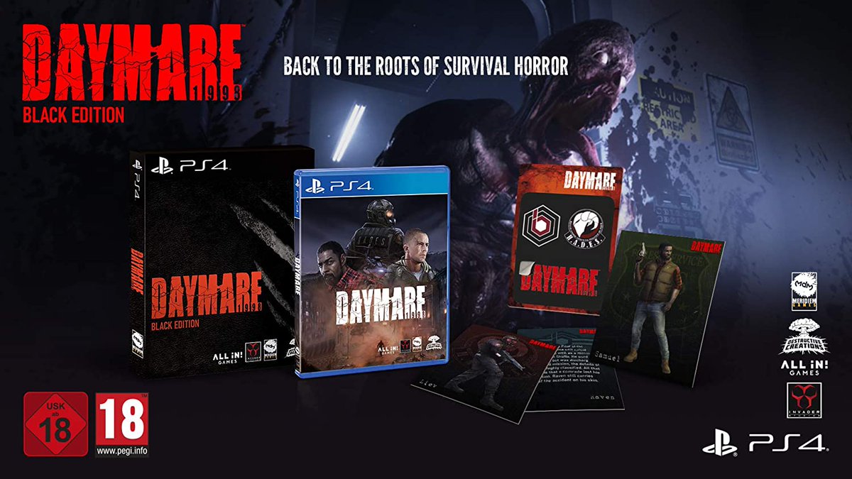 Caith_Sith's tweet photo. 🔥 SORTEO 🔥
¿Quieres una copia de #Daymare1998 Black Edition para PS4? Pues atento! 👀

➡️ Sigue a @MeridiemGames 
➡️ Sígueme @Caith_Sith
➡️ Haz RT a este tweet

⏱️Fecha límite: el 30/04 a las 23:59h 
(Sorteo sólo para España)

▶️ Gameplay: https://t.co/iGkoAKQzNB

¡SUERTE! :D https://t.co/JhFe1c2r4c