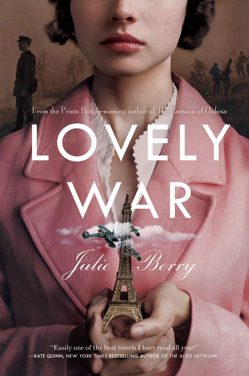 yalsa's tweet photo. Congrats @JulieBerryBooks for Lovely War being named a 2020 Teens' Top Ten nominee! @VikingBooks @penguinrandom #yalsaTTT #yalit #librarians https://t.co/Gxe44oLO7V https://t.co/1TirbUSgqa
