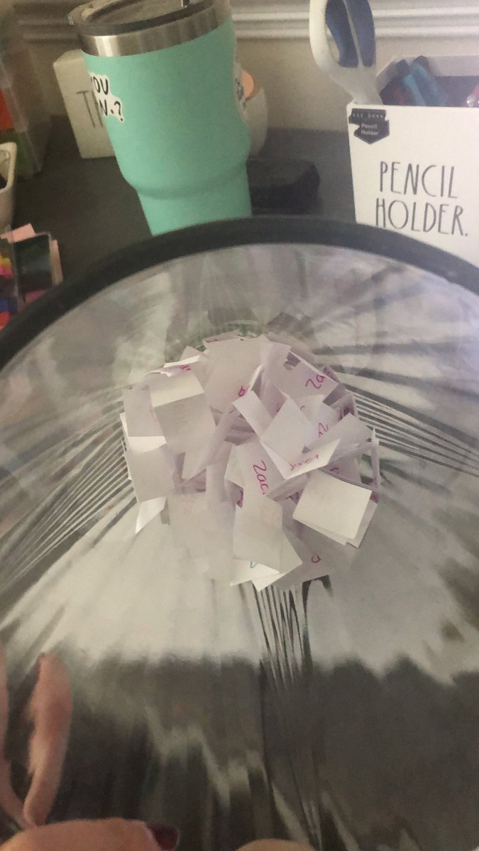 Ms.Locy’s class has started a weekly drawing to get something special mailed to 1 student every week. Students get entered by attending lives, iready, and completing work!