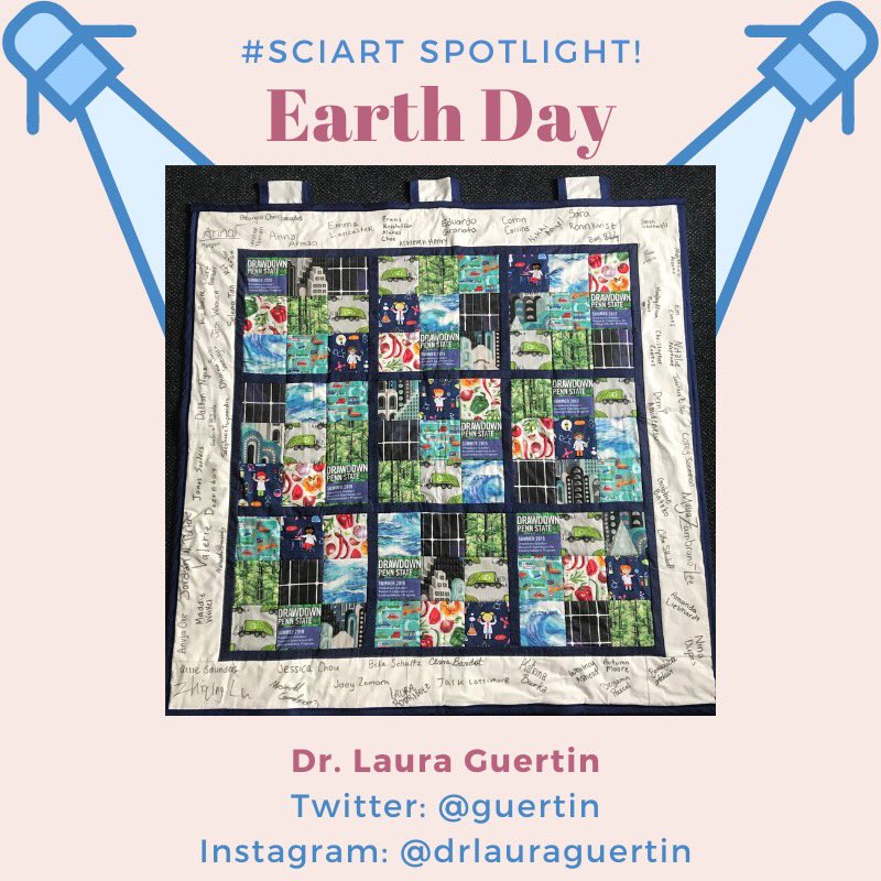 tasteofsciMEM's tweet photo. We have some #sciArt from our Earth Day challenge!

"As the theme of this year's Earth Day is climate action, I thought featuring a quilt that highlights solutions to reverse global warming would be appropriate!"

#tos #tasteofsciencememphis #earthday #earthday2020 https://t.co/nymj1JhgVP