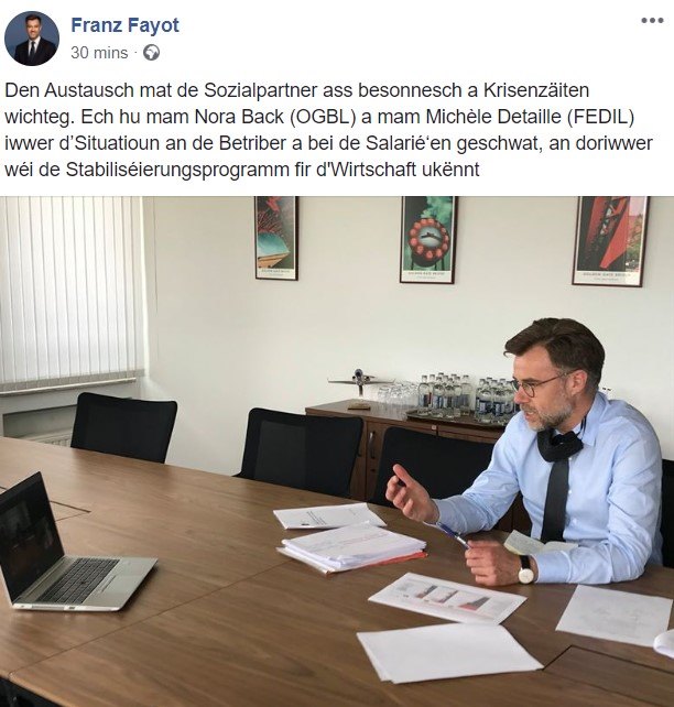 Fränz, ech mengen Du hues daat mamm Social distancing falsch verstaan #firlefranz