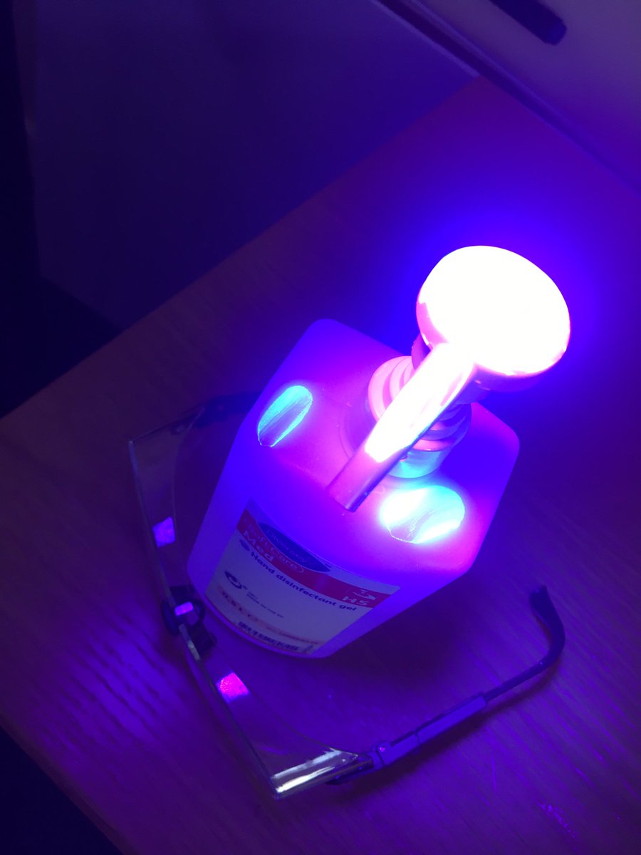 doctorcaldwell's tweet photo. It’s still there despite my using the gel regularly each day ...... if someone contaminates the plunger of alcohol gel #Clovid19 can stay viable for several days, so if you touched it &amp; slipped up on thorough gelling you too could get #Covid19 - so, Gel thoroughly for 30 seconds https://t.co/NSMjp0oBvj