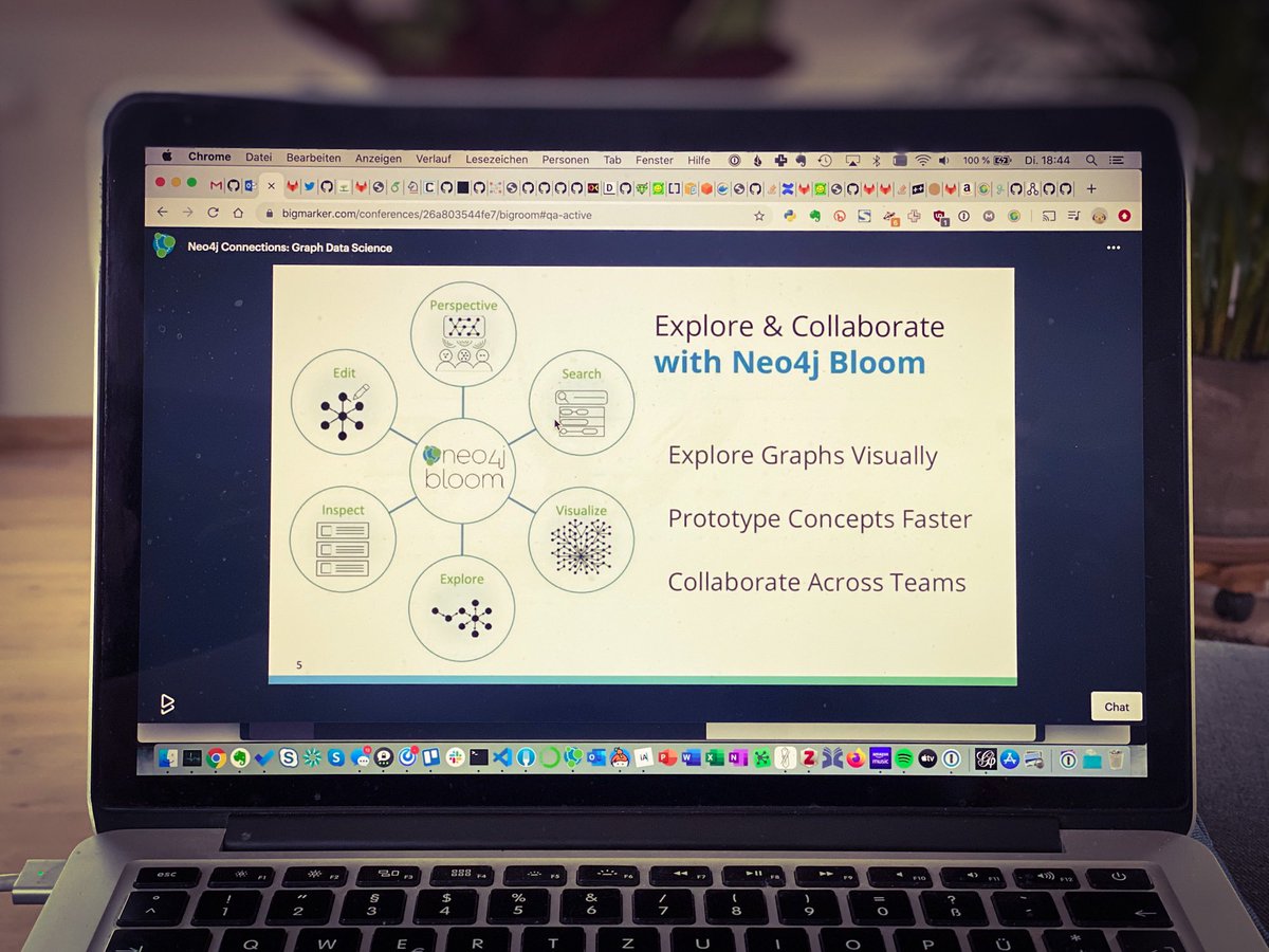 Existed about the talk by <a href="/anutan76/">Anurag Tandon</a> on #Neo4j #Bloom, a #visualization tool that I wanted to explore anyway this week 😀 #GraphVisualization #VisualExploration