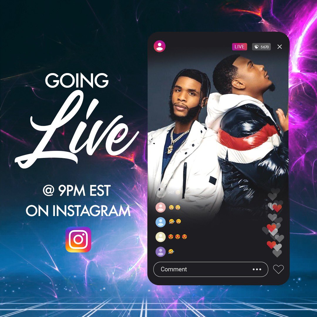 AandTArmy's tweet photo. Tonight catch your favorite brothers @armonandtrey on live #armonandtrey https://t.co/ngnwl5A2q0