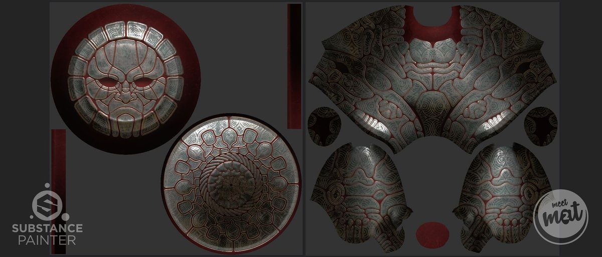 80Level's tweet image. Francesc Loyo Valls did a breakdown of his amazing #MeetMat2 work:

80.lv/articles/ancie…

#gamedev #indiedev #3dart #materials #texturing #textures #substancepainter #substance3d #madewithsubstance