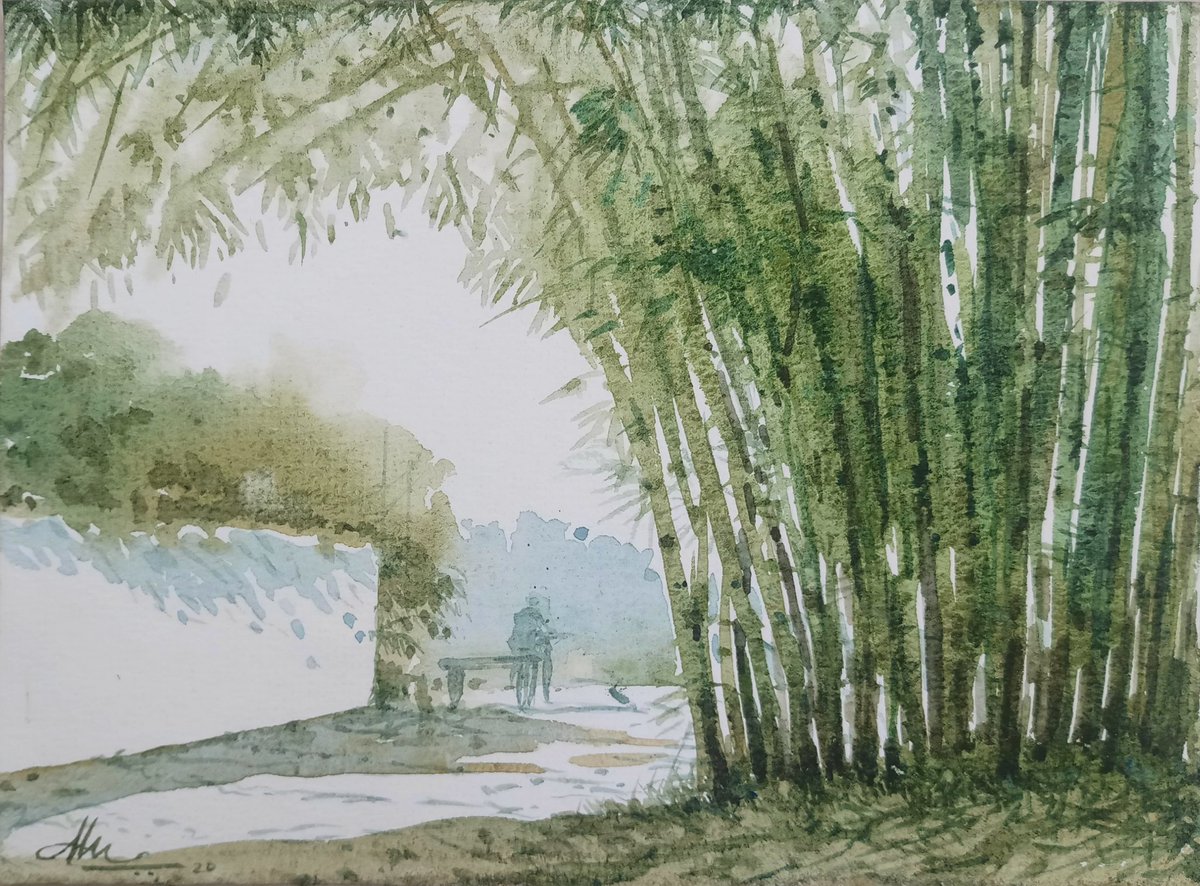 Afternoon
Watercolour on paper 
#watercolor #handmadepaper #watercolorart #watercolourartist #watercoulor #aquarelle #aquarellepainting #watercoloronpaper #watercolor_daily #watercolour_gallery #watercolouring #watercolor_painting #watercolourist #art #artist