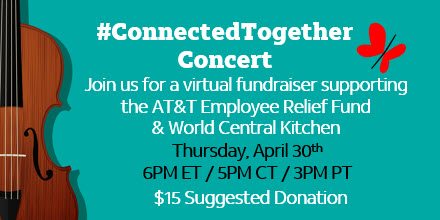 ATT_InspirASIAN's tweet photo. Join us for a virtual fundraising concert on Thursday, April 30th! Register at https://t.co/H0T2k7yd7F #connectedtogether #InspirASIAN https://t.co/UDqs6sXrtR